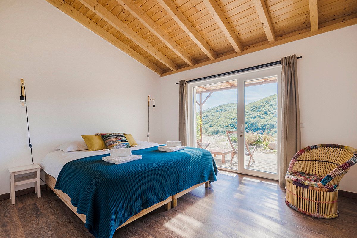 Double bed of room 3